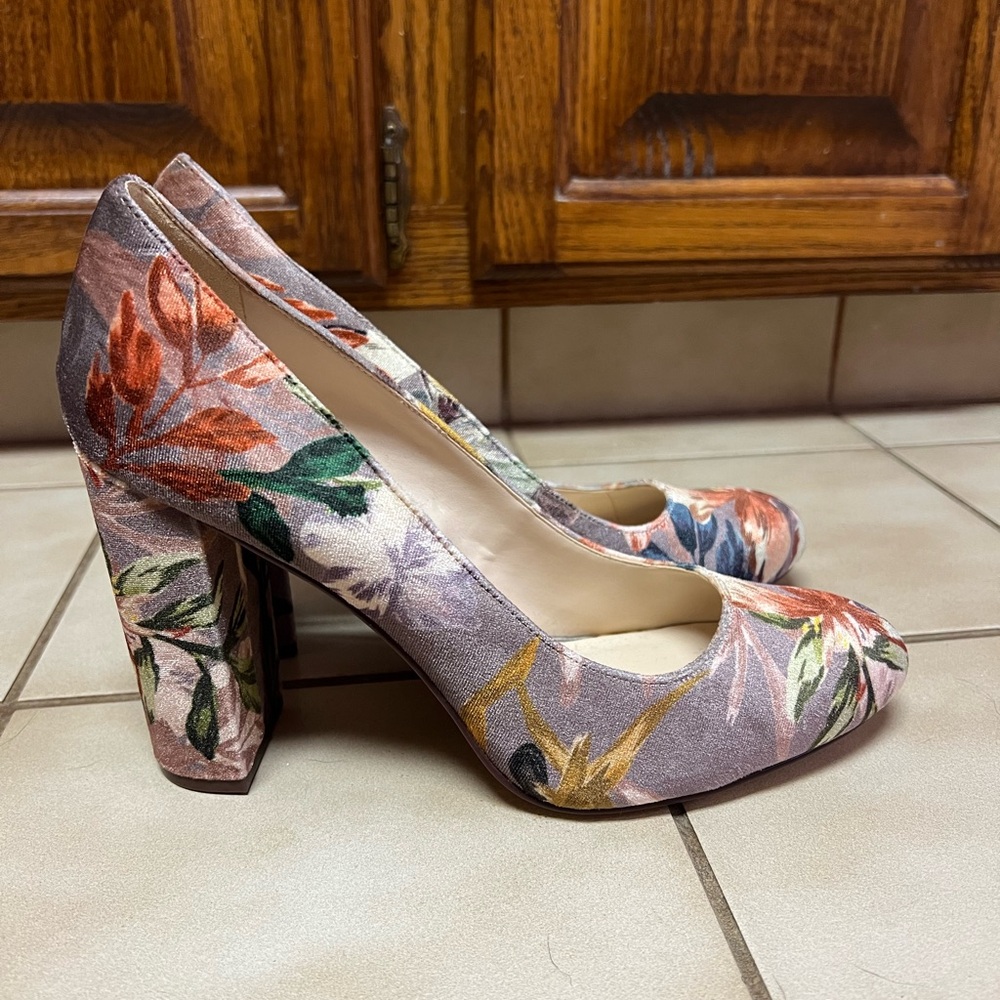 Nine West block heel